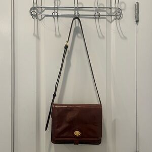 THE BRIDGE Leather Crossbody Bag